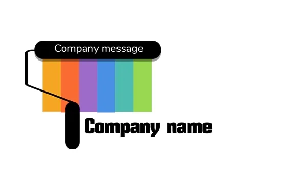 Painter's business card template 