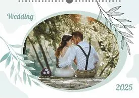 Wedding Wall Calendar Template