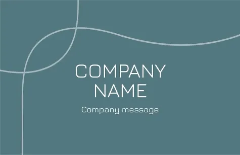 Template for a simple abstract Euro business card