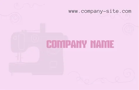 Seamstress business Card Template
