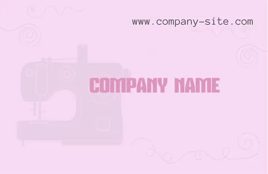 Seamstress business Card Template