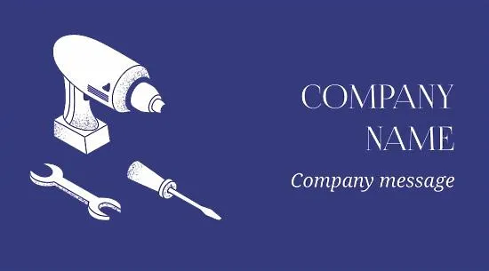 Business card template for a jack of all trades