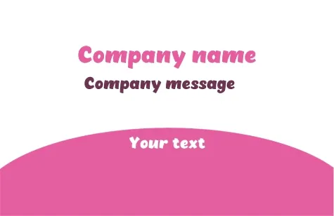 Courier Service business card template