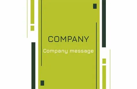 Simple business card template 