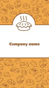 Bakery business card Template
