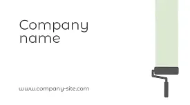 A business card template for a team of painters