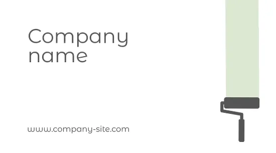A business card template for a team of painters