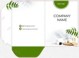 Spa Center Paper Folder Template