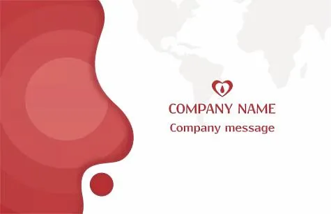 Medical Center business card template