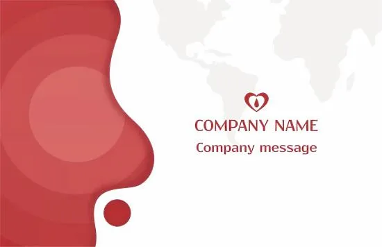 Medical Center business card template