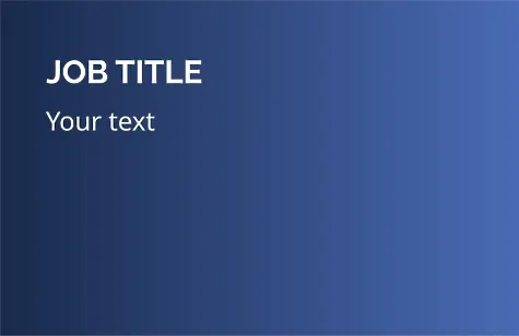 Euro business card template in a minimalist style