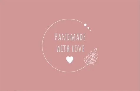 Handmade store business card template