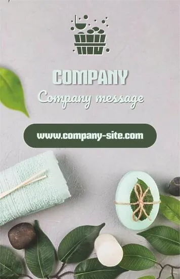 Spa business card Template 