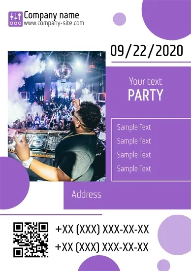 Night Club Poster Template