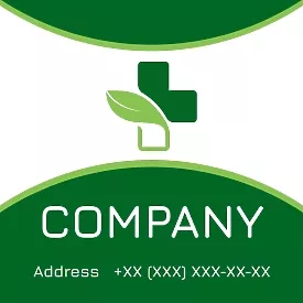 Pharmacy advertising banner template