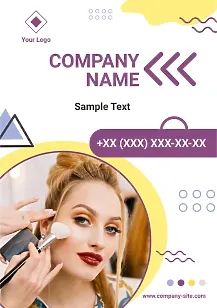 Beauty salon poster Template