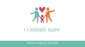 Family doctor's business card template