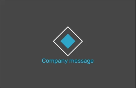 Template for a simple stylish business card