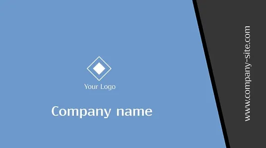 Universal business card template
