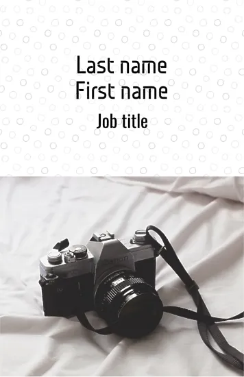 Photo Studio business card template