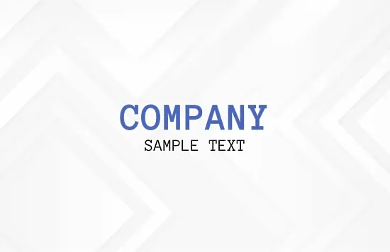 Abstract Euro business card template with triangles