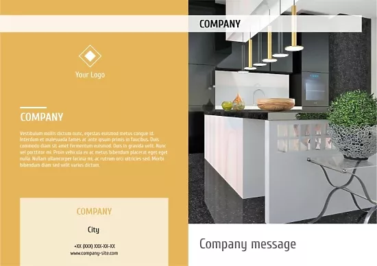 Design Company booklet template