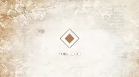 Vintage business card template