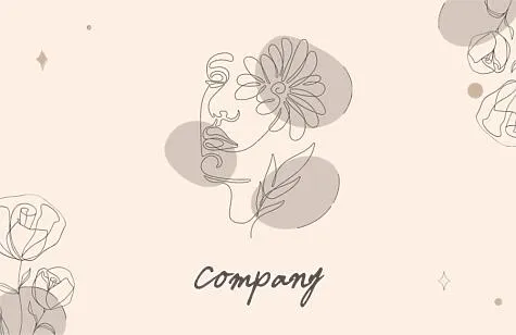 Cosmetologist's business card template