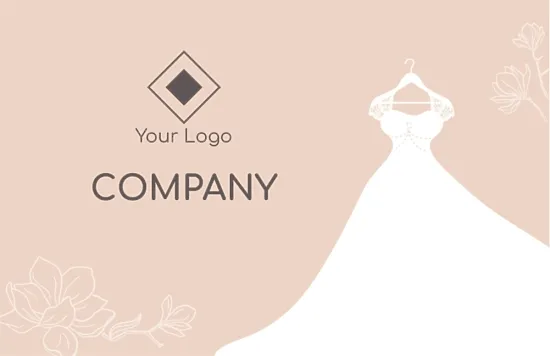 Wedding Salon business card template