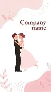 Wedding Agency business card template