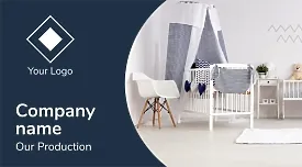 Furniture store business card template