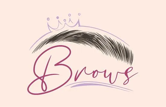 Eyebrow business card Template