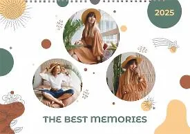 The best memories calendar template