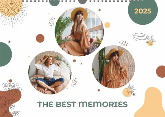 The best memories calendar template