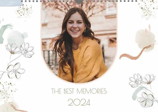 The best memories calendar template