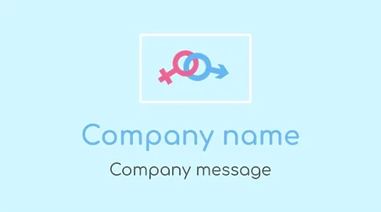 Reproductologist's business card template