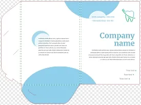 Dentist's Paper Folder Template