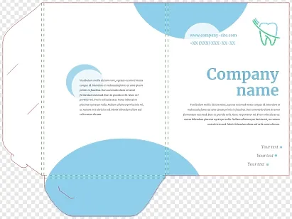 Dentist's Paper Folder Template
