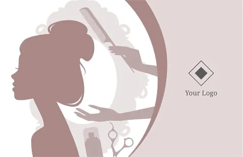Beauty Studio Business Card Template