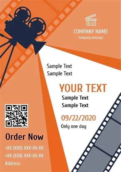 Movie Poster template