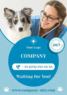 Veterinary Clinic Poster Template