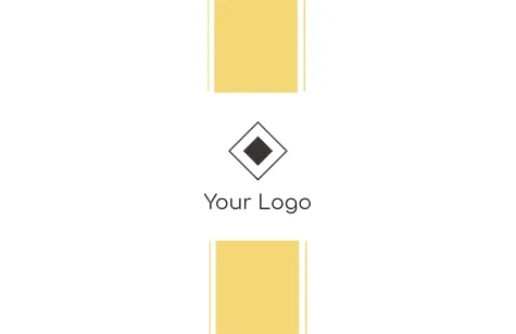 Template for a simple personal business card