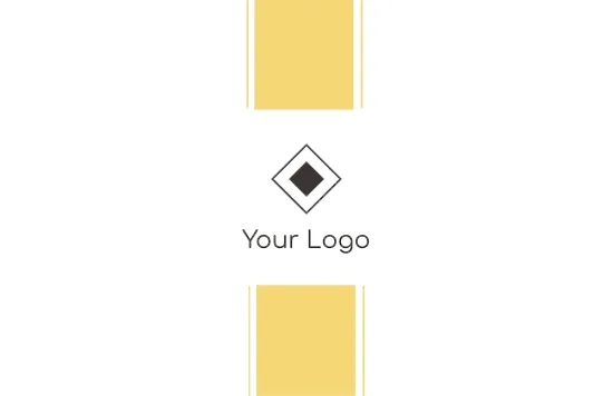 Template for a simple personal business card