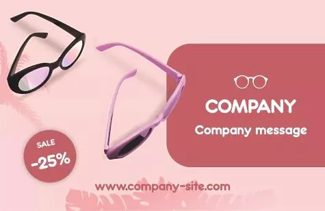 Optics business card Template