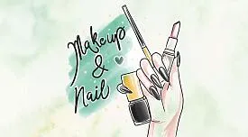 Manicure master's business card template