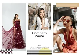Calendar template-Model portfolio