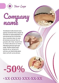 Spa Center Poster Template