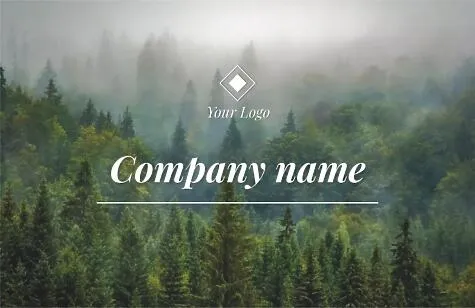 Forester's business card template