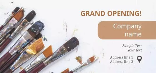 Art School Flyer Template