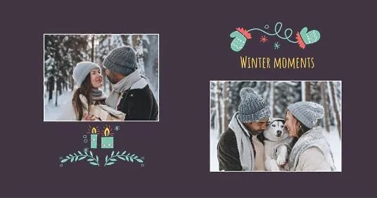 New Year's Memories photobook template